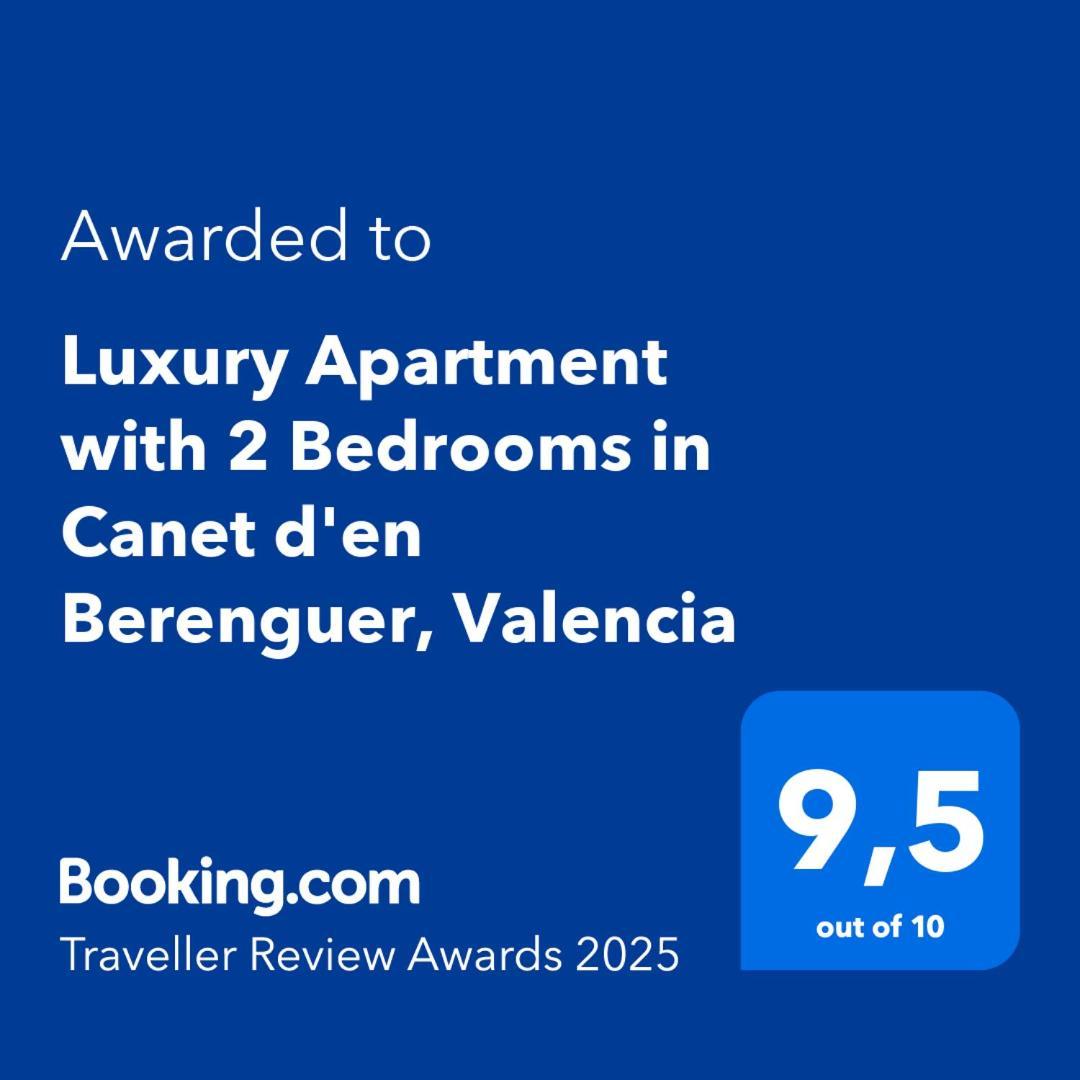 Luxury Apartment With 2 Bedrooms In Canet D'En Berenguer, Valencia Zewnętrze zdjęcie