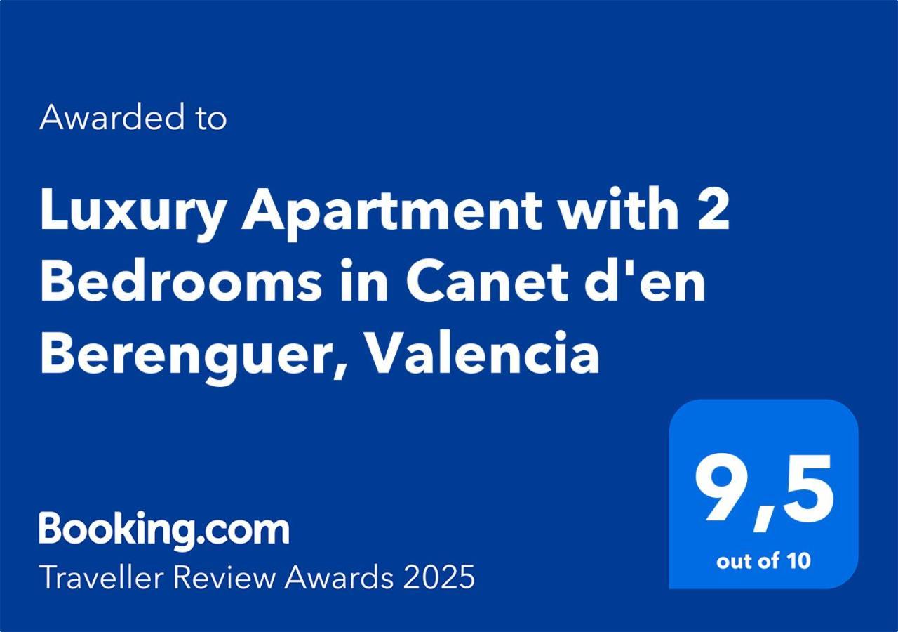 Luxury Apartment With 2 Bedrooms In Canet D'En Berenguer, Valencia Zewnętrze zdjęcie